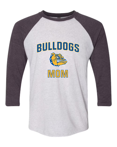 Princeton Bulldogs Mom Women's Baseball T-Shirt