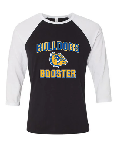 Princeton Bulldogs Booster Women's Baseball T-Shirt