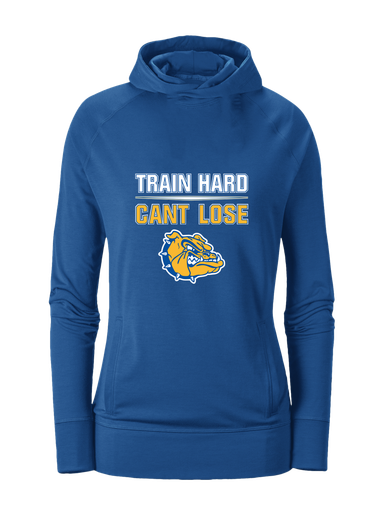 Princeton Bulldogs Train Hard, Can't Lose Women's Hoodie