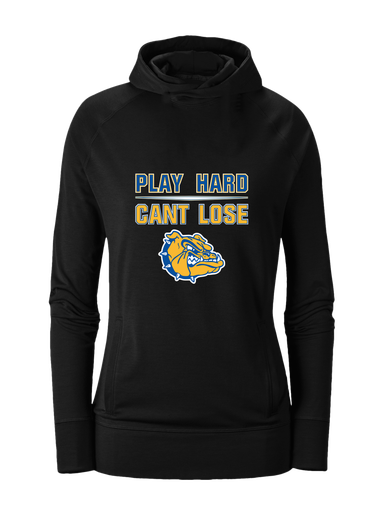 Princeton Bulldogs Play Hard, Can't Lose Women's Hoodie
