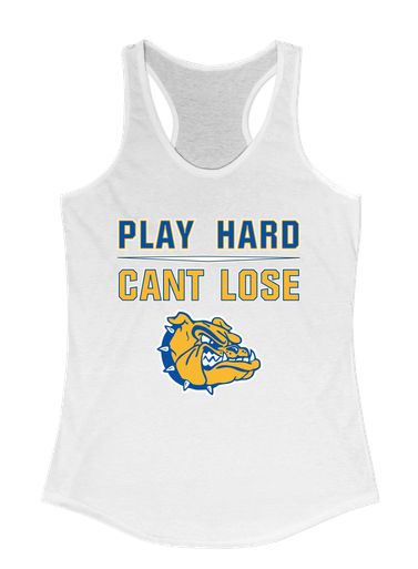 Princeton Bulldogs Play Hard, Can't Lose Women's Tank Top