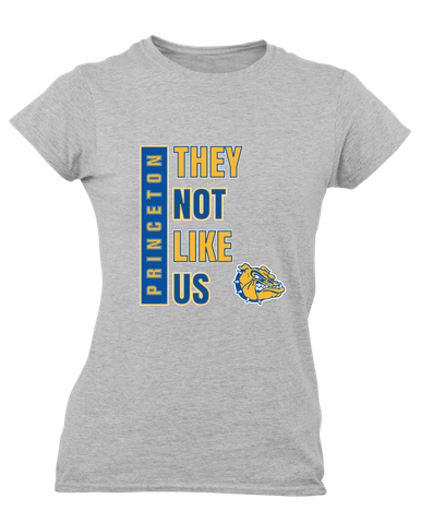 Princeton Bulldogs They Not Like Us #1 Women's Premium SS T-Shirt