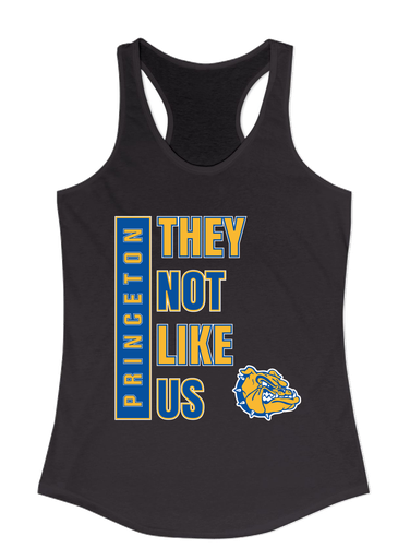 Princeton Bulldogs They Not Like Us #1 Women's Tank Top