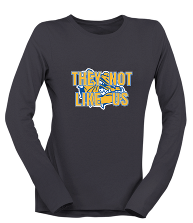 Princeton Bulldogs They Not Like Us #2 Women's Premium LS T-Shirt