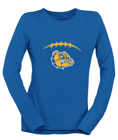 Princeton Bulldogs Football #2 Women's LS T-Shirt