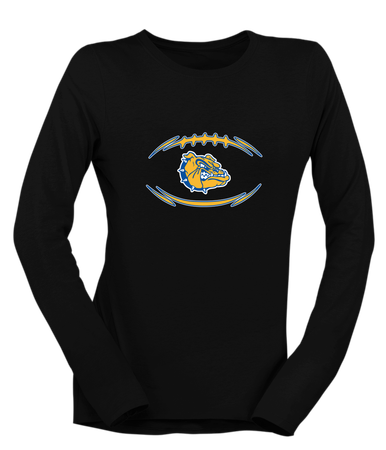 Princeton Bulldogs Football #3 Women's LS T-Shirt