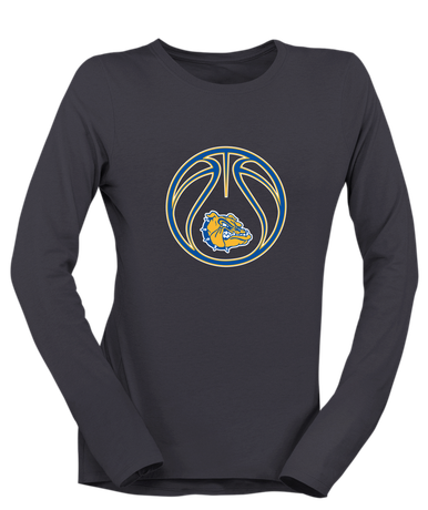 Princeton Bulldogs Basketball #2 Women's LS T-Shirt