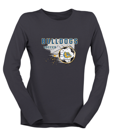 Princeton Bulldogs Soccer #2 Women's Premium LS T-Shirt