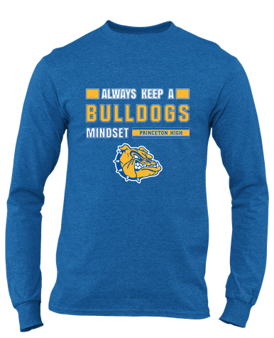 Princeton Bulldogs Mindset Men's Premium LS T-Shirt