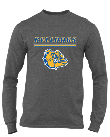 Princeton Bulldogs Mascot #8 Men's LS T-Shirt