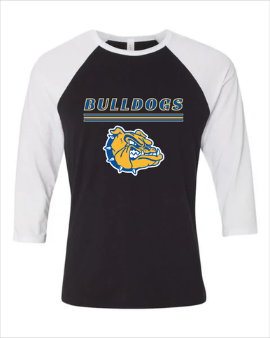 Princeton Bulldogs Mascot #8 Men's Baseball T-Shirt