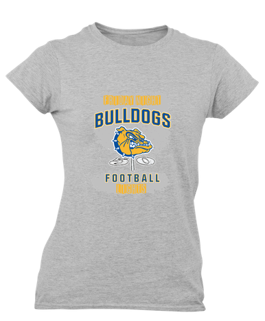 Princeton Bulldogs Football #6 Women's SS T-Shirt