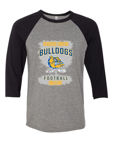 Princeton Bulldogs Football #6 Women's Baseball T-Shirt