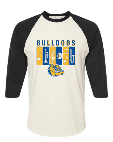 Princeton Bulldogs Band # 2 Men's Baseball T-Shirt