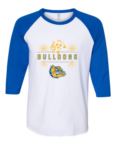 Princeton Bulldogs Band # 3 Men's Baseball T-Shirt