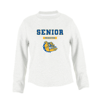 Princeton Bulldogs Senior #2 Women's Sweatshirt