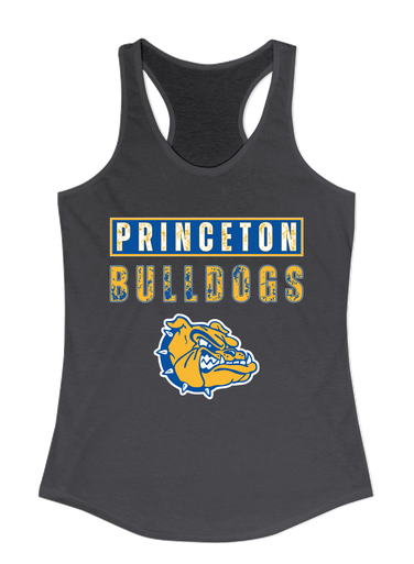 Princeton Bulldogs Mascot #9 Women's Tank Top