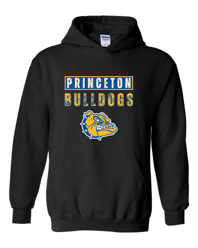 Princeton Bulldogs Mascot #9 Men's Hoodie