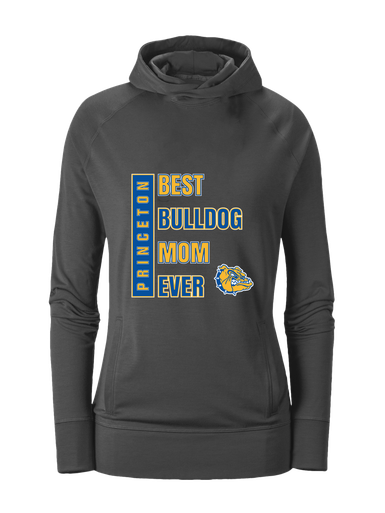 Princeton Bulldogs Best Bulldog Mom Women's Hoodie