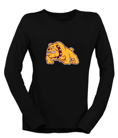 Big Spring Bulldogs Mascot #1 Women's Premium LS T-Shirt