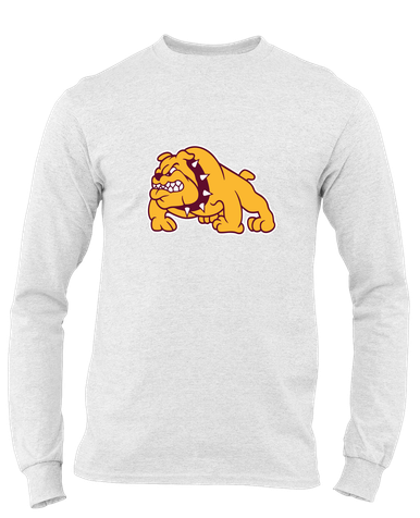 Big Spring Bulldogs Mascot #1 Men's Premium LS T-Shirt