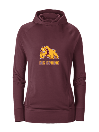 Big Spring Bulldogs Mascot #2 Women's Hoodie