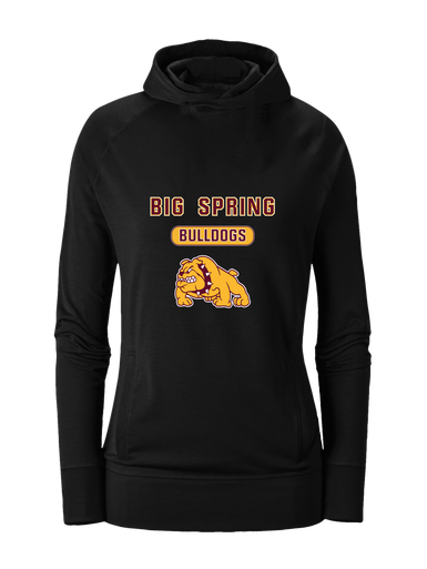 Big Spring Bulldogs Mascot #3 Women's Hoodie