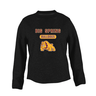 Big Spring Bulldogs Mascot #3 Women's Sweatshirt