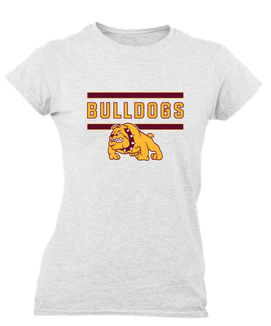 Big Spring Bulldogs Mascot #5 Women's Premium SS T-Shirt
