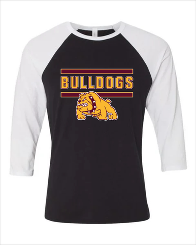 Big Spring Bulldogs Mascot #5 Men's Baseball T-Shirt