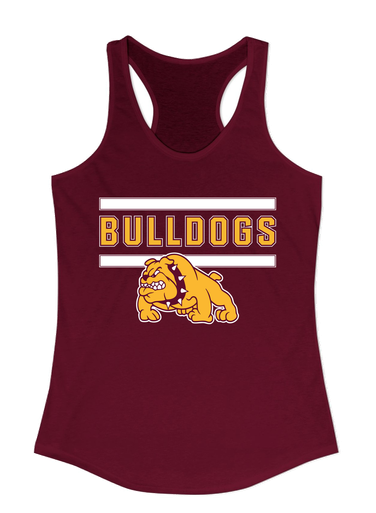Big Spring Bulldogs Mascot #5 Women's Tank Top