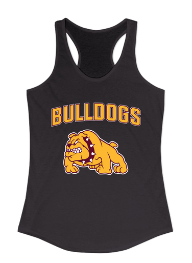 Big Spring Bulldogs Mascot #6 Women's Tank Top