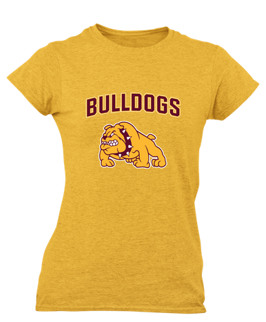 Big Spring Bulldogs Mascot #6 Women's Premium SS T-Shirt