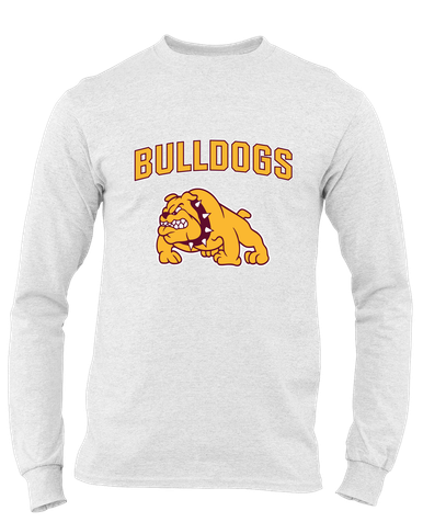 Big Spring Bulldogs Mascot #6 Men's LS T-Shirt