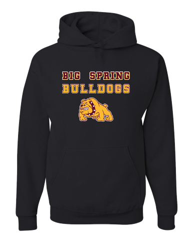 Big Spring Bulldogs Spirit Men's Premium Hoodie