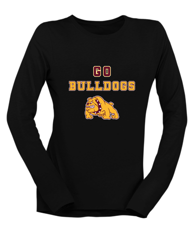 Big Spring Bulldogs Go Team Women's LS T-Shirt
