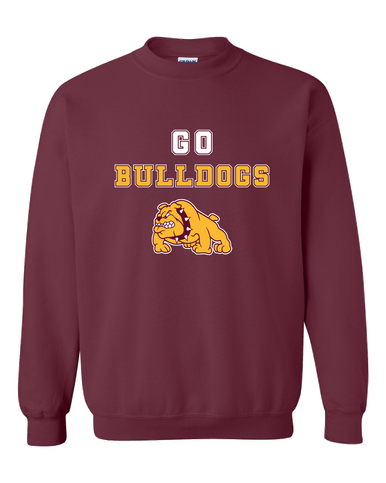 Big Spring Bulldogs Go Team Men's Sweatshirt