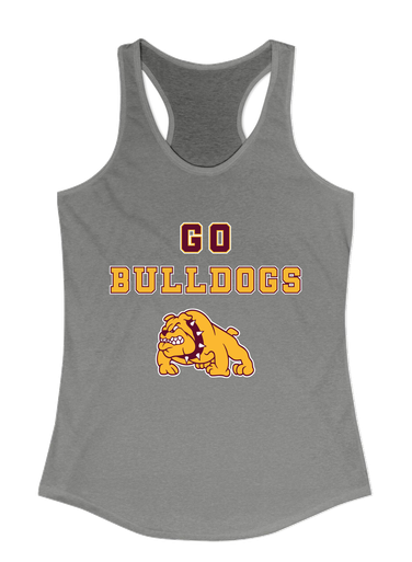 Big Spring Bulldogs Go Team Women's Tank Top