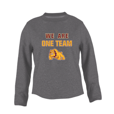 Big Spring Bulldogs We Are One Team Women's Sweatshirt