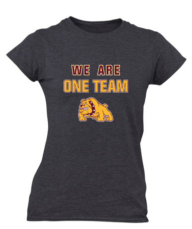 Big Spring Bulldogs We Are One Team Women's Premium SS T-Shirt