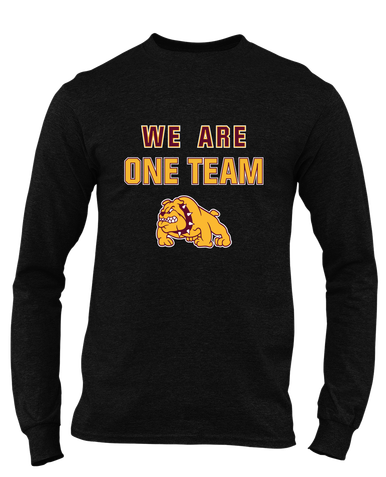 Big Spring Bulldogs We Are One Team Men's Premium LS T-Shirt