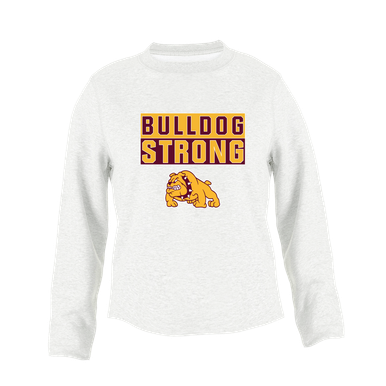 Big Spring Bulldogs Strong #1 Women's Sweatshirt