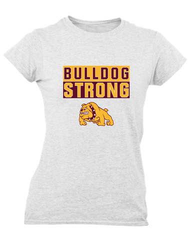 Big Spring Bulldogs Strong #1 Women's SS T-Shirt