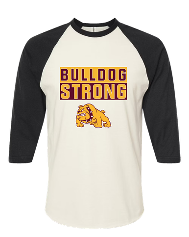 Big Spring Bulldogs Strong #1 Women's Baseball T-Shirt