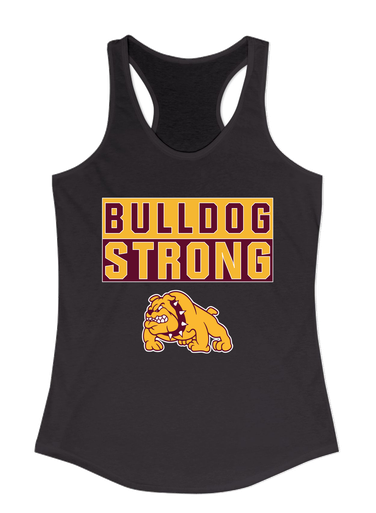 Big Spring Bulldogs Strong #1 Women's Tank Top