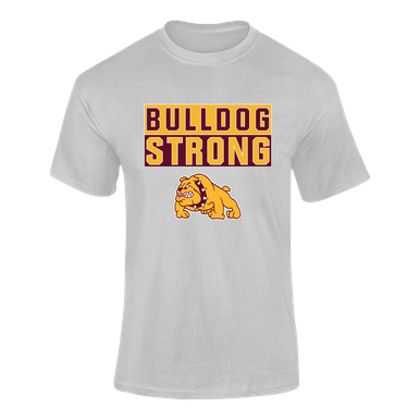 Big Spring Bulldogs Strong #1 Men's SS T-Shirt