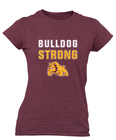 Big Spring Bulldogs Strong #2 Women's SS T-Shirt