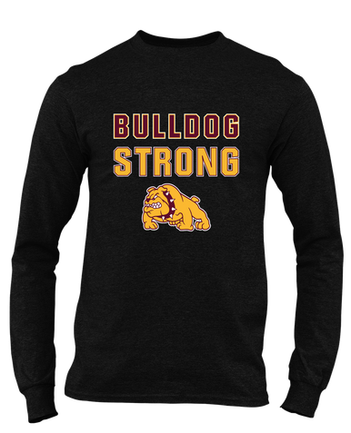 Big Spring Bulldogs Strong #2 Men's Premium LS T-Shirt