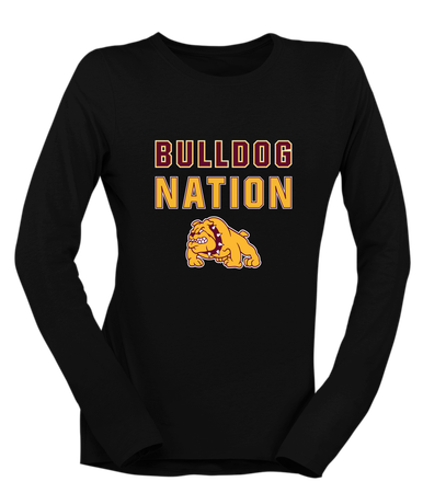 Big Spring Bulldogs Nation #2 Women's LS T-Shirt