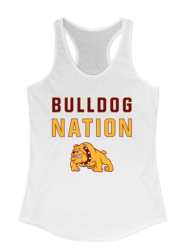 Big Spring Bulldogs Nation #2 Women's Tank Top